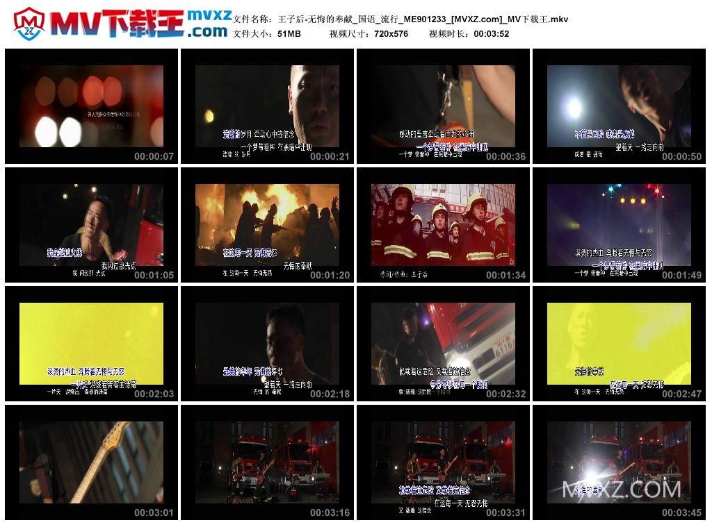 王子后-无悔的奉献_国语_流行_ME901233